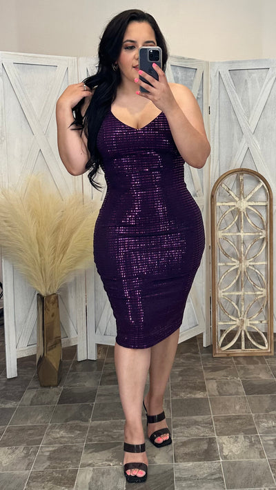 Lilian Dress (Purple)
