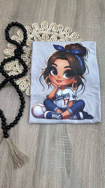 Baseball Girl Tee