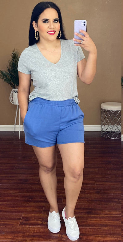 Lounge Shorts (Blue)