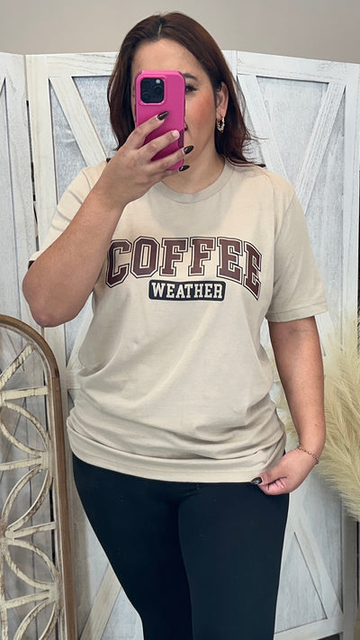 Coffee Weather Tee