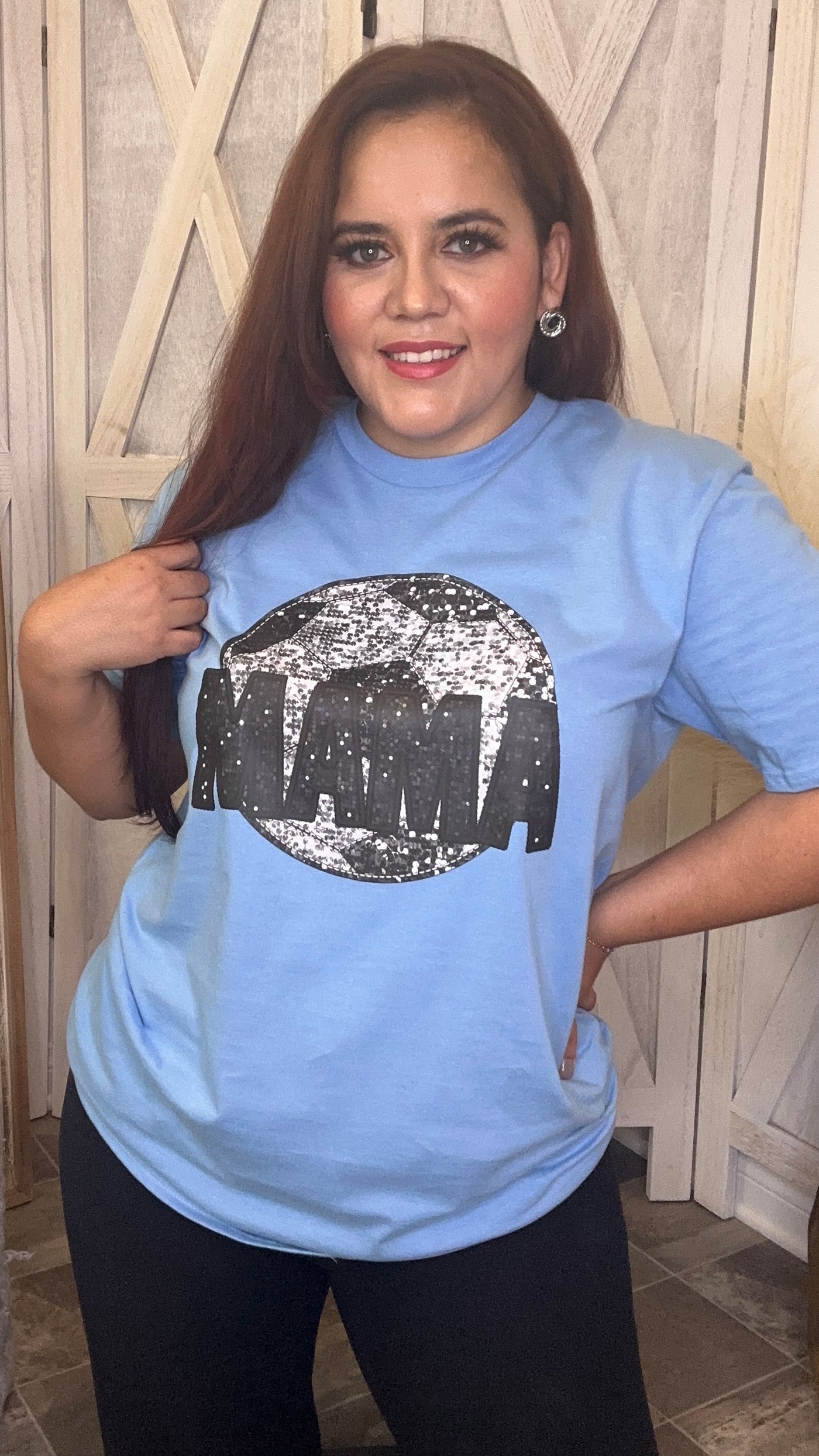 Soccer Mama Tee (Blue)