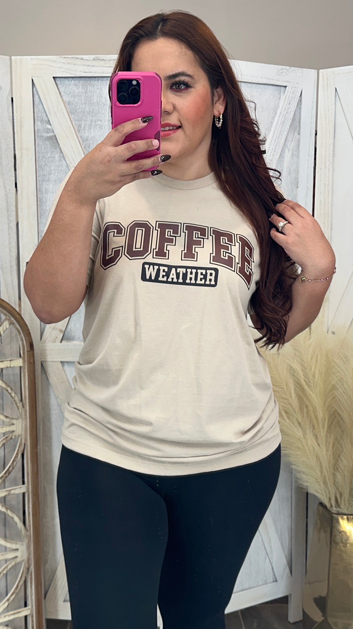 Coffee Weather Tee