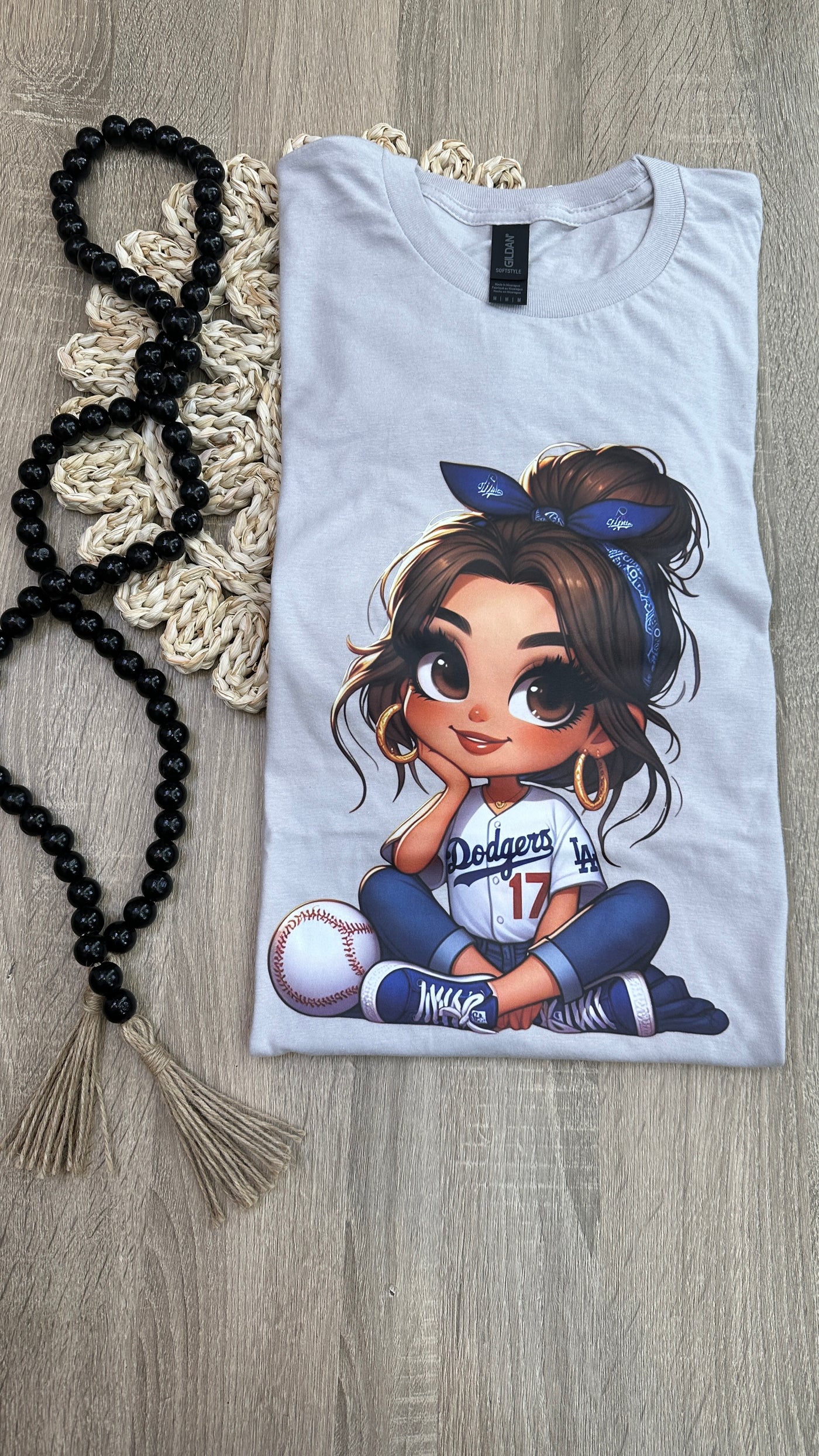 Baseball Girl Tee