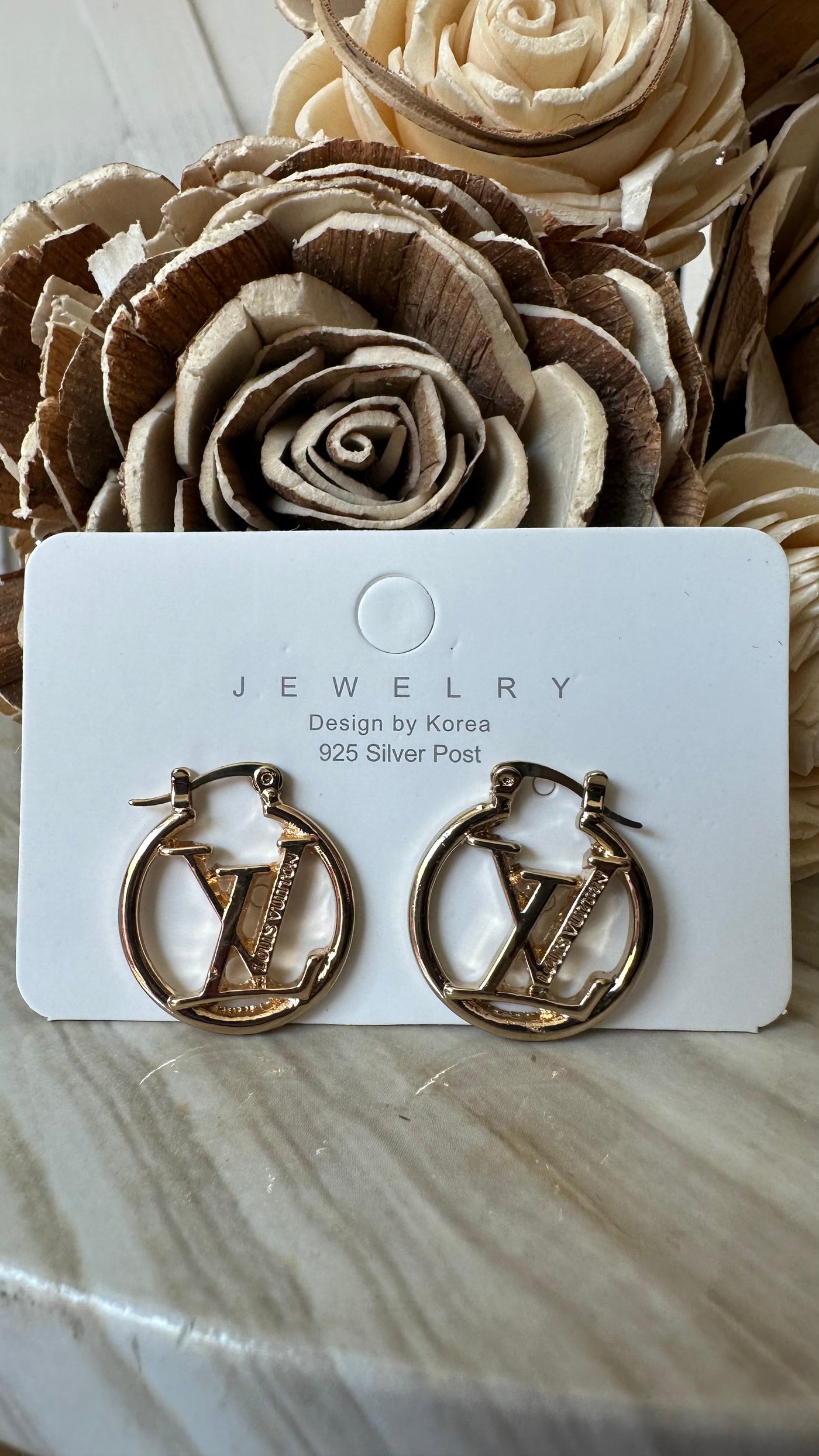 LV Hoop Earrings