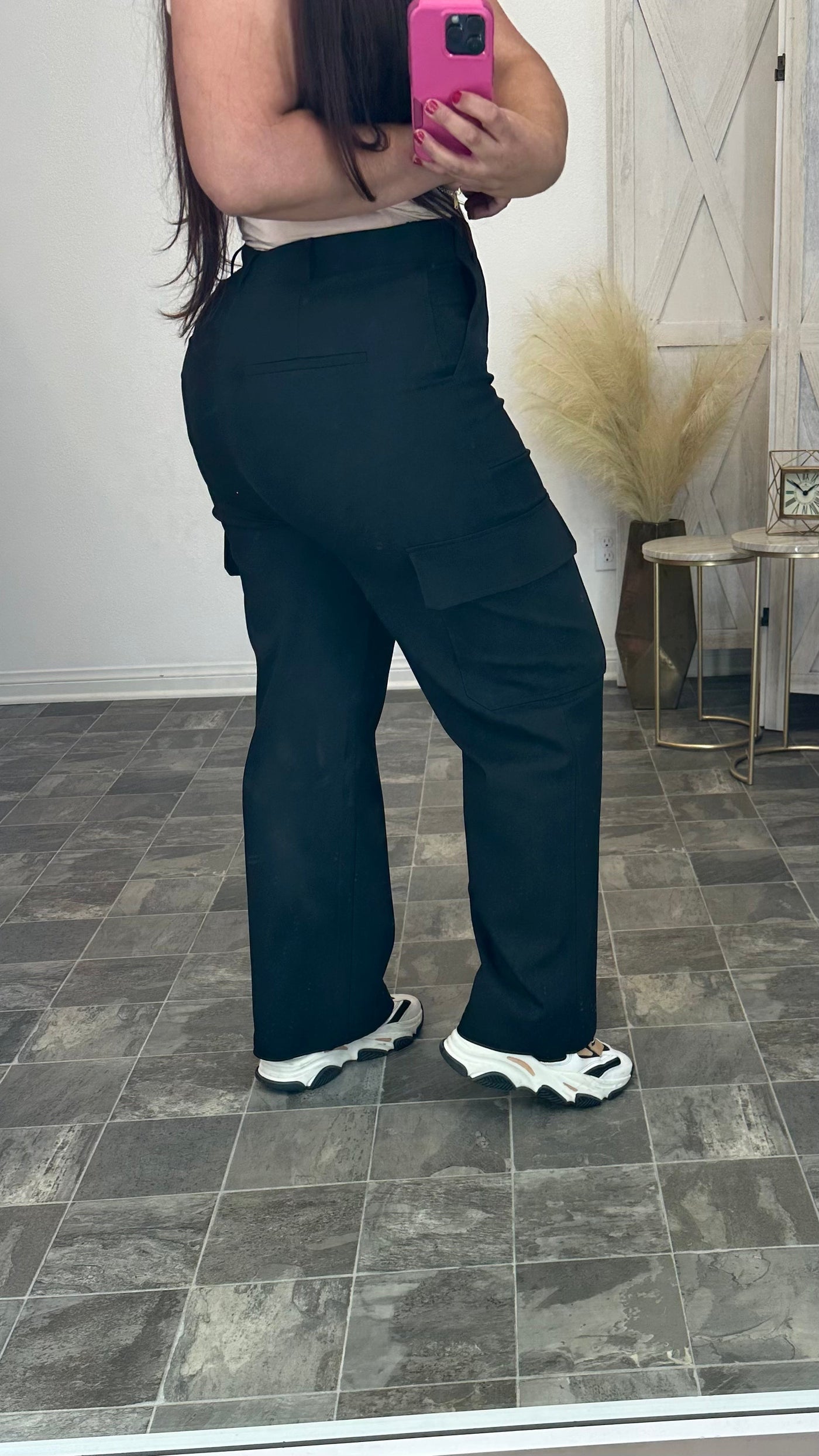 Kimora Cargo Pants (Black)