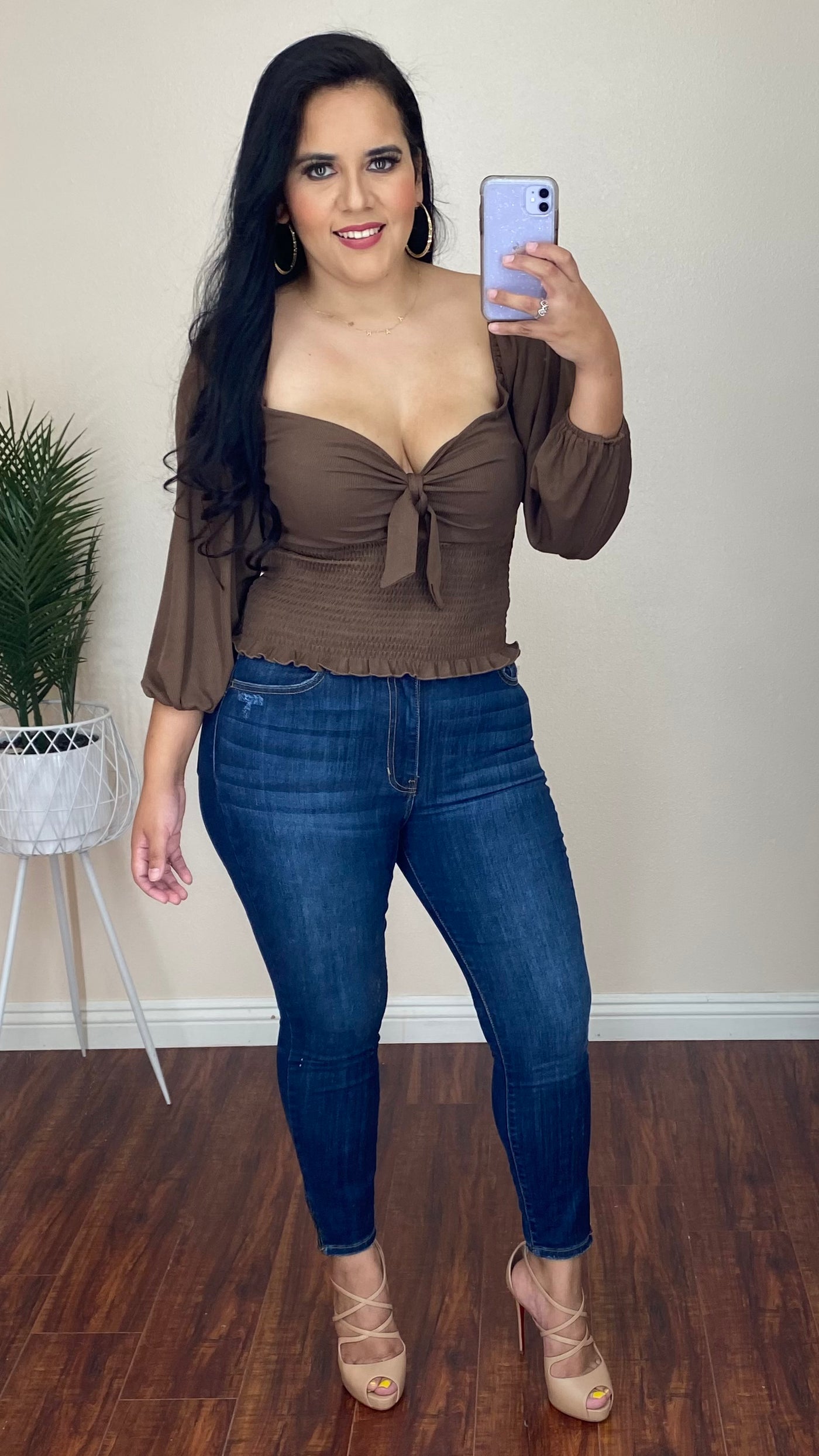 Sofiane Top (Brown)
