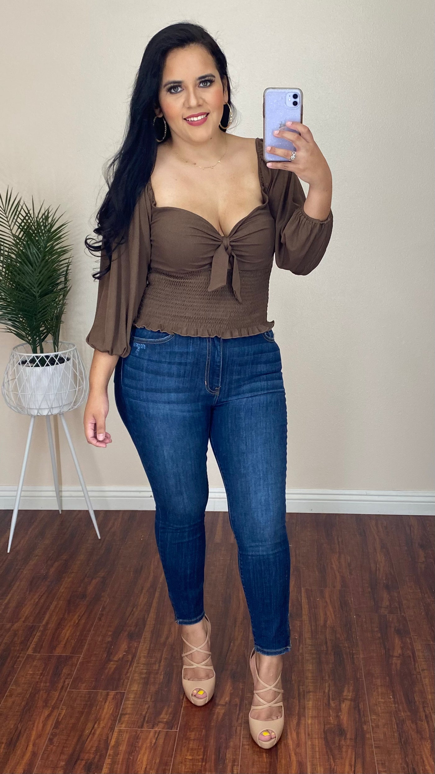 Sofiane Top (Brown)