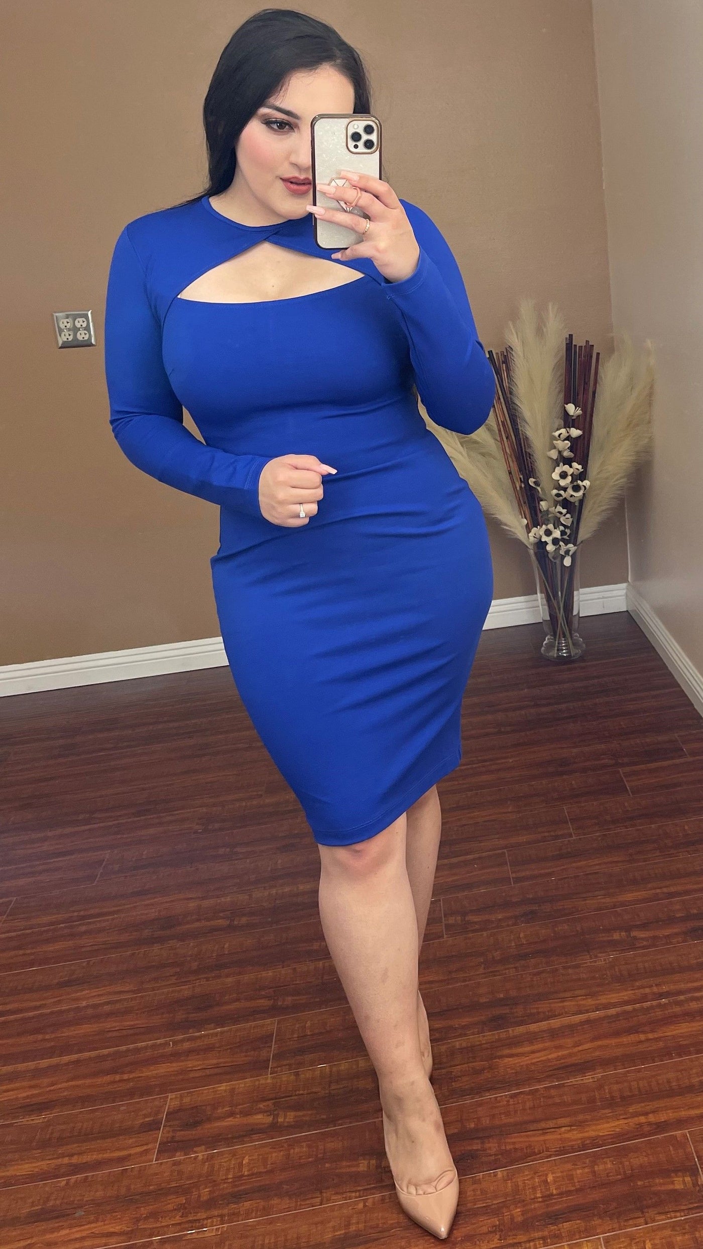 Mireya Dress (Royal)