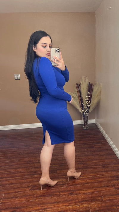 Mireya Dress (Royal)