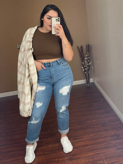 Ribbed Crop Top
