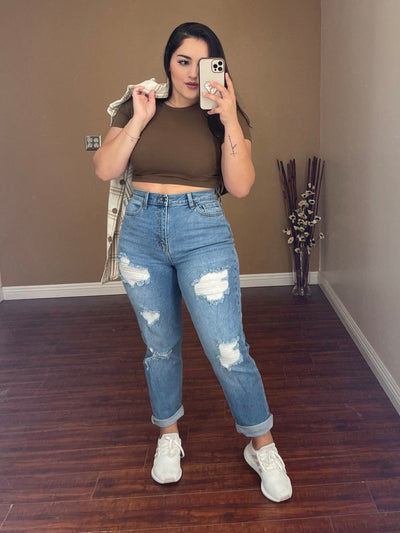 Ribbed Crop Top