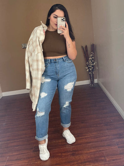 Ribbed Crop Top