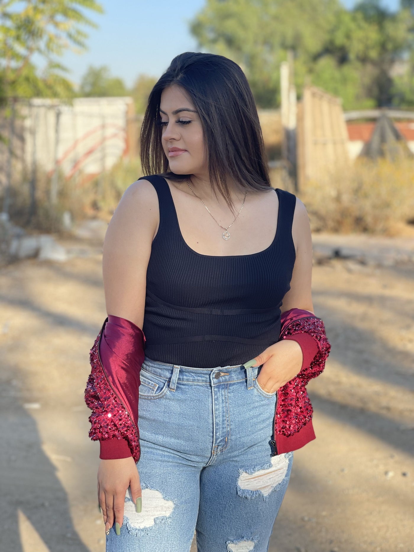 Neni Bodysuit (Black)
