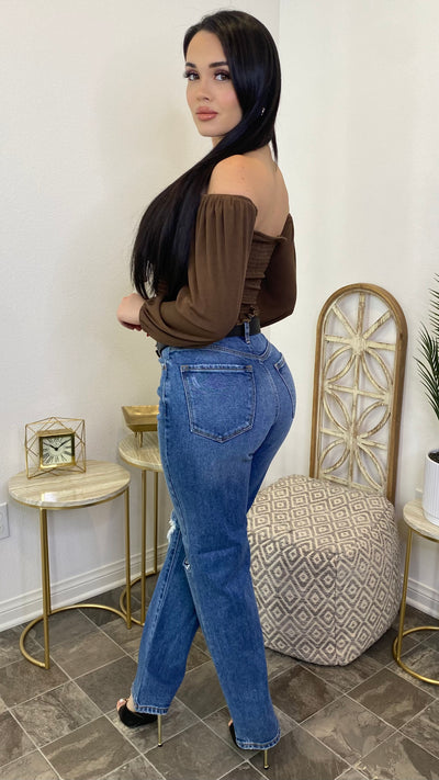 Sofiane Top (Brown)