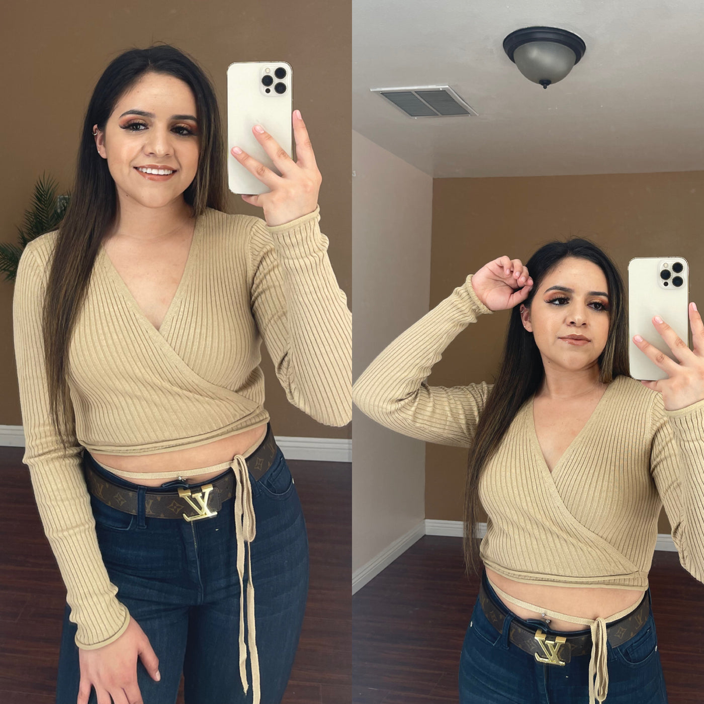 Kary Wrap Top