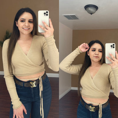 Kary Wrap Top