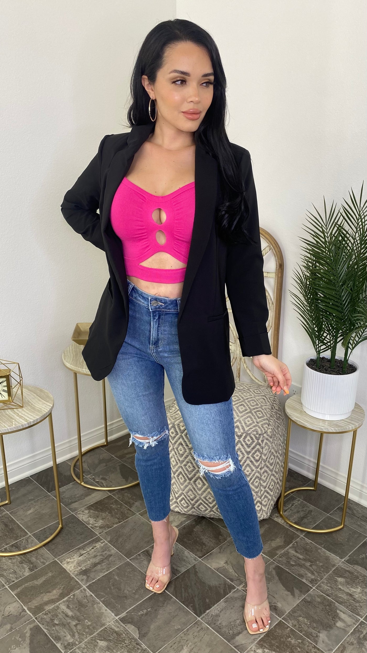 Lola Top (Fuchsia)