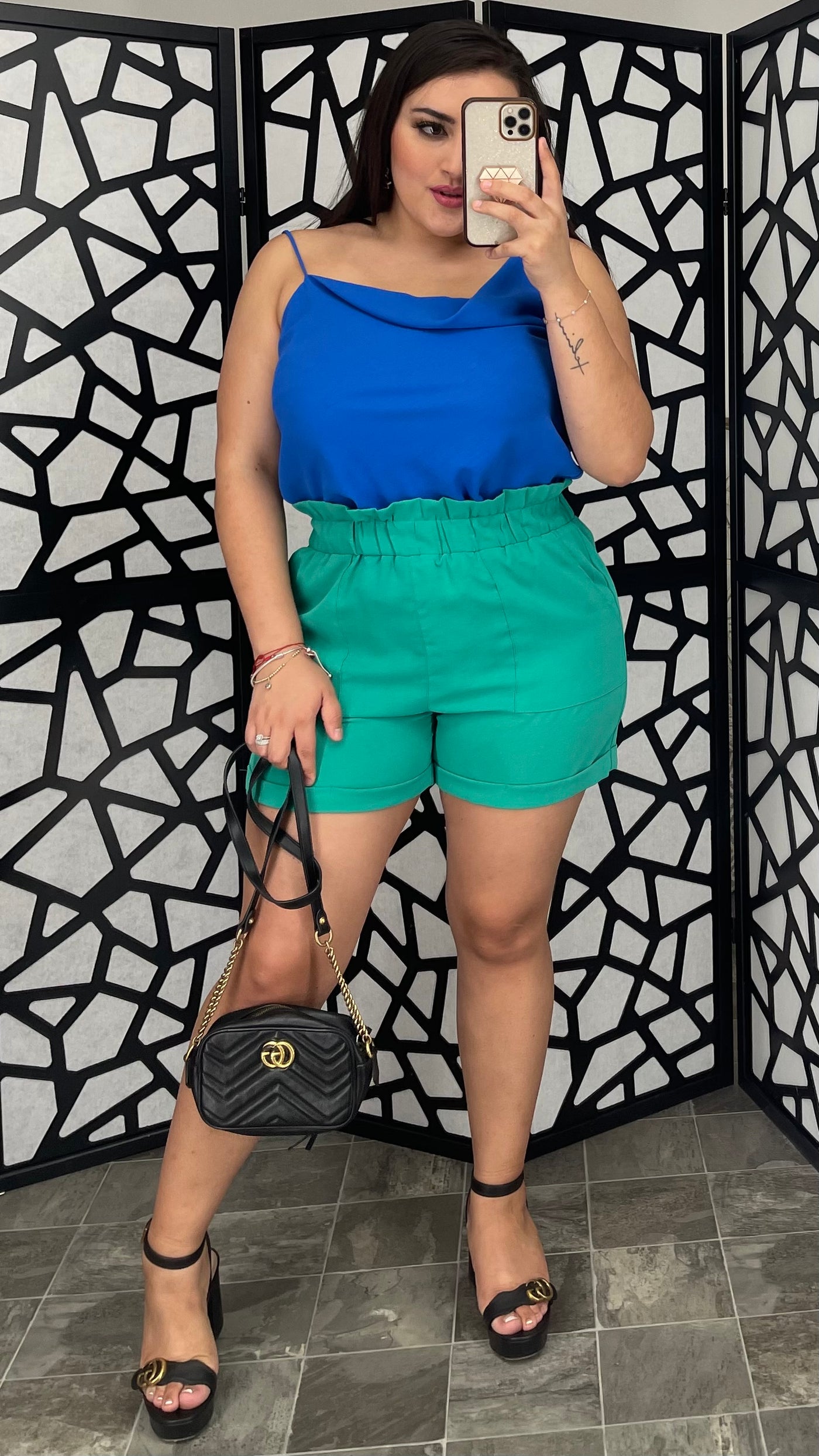 Fabi Shorts (Green)