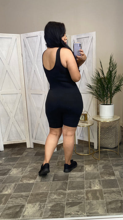 Essential Ribbed Romper