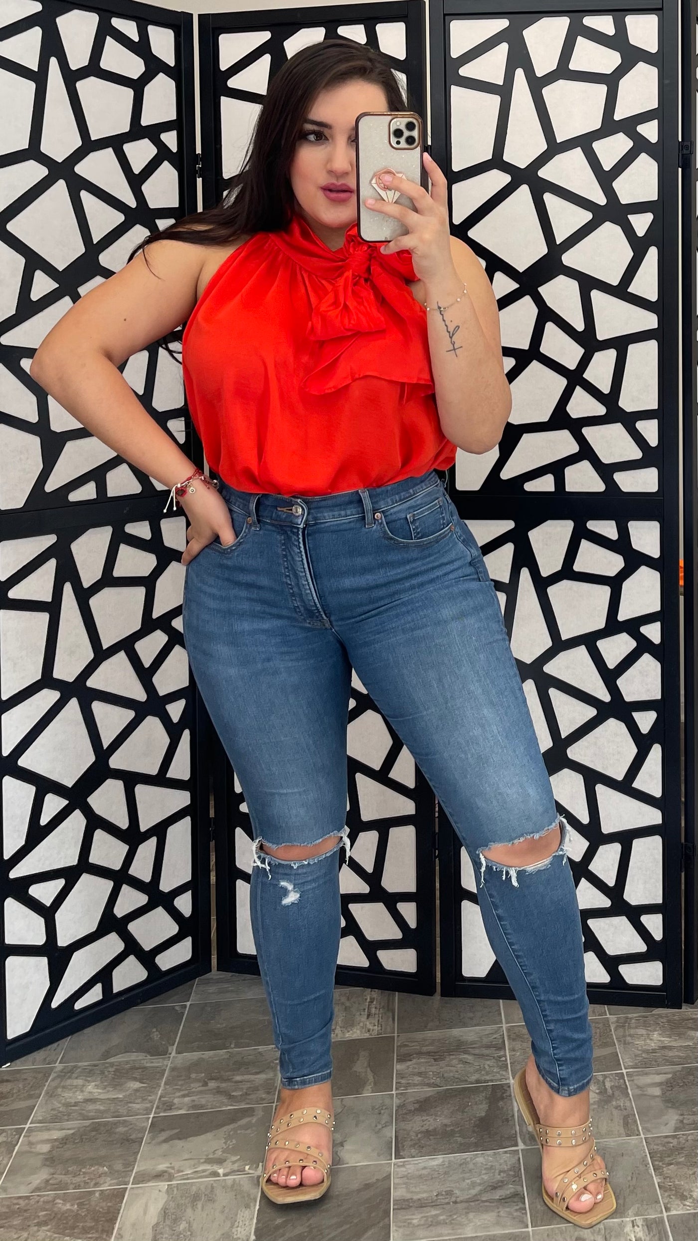 Suzette Top (Orange)