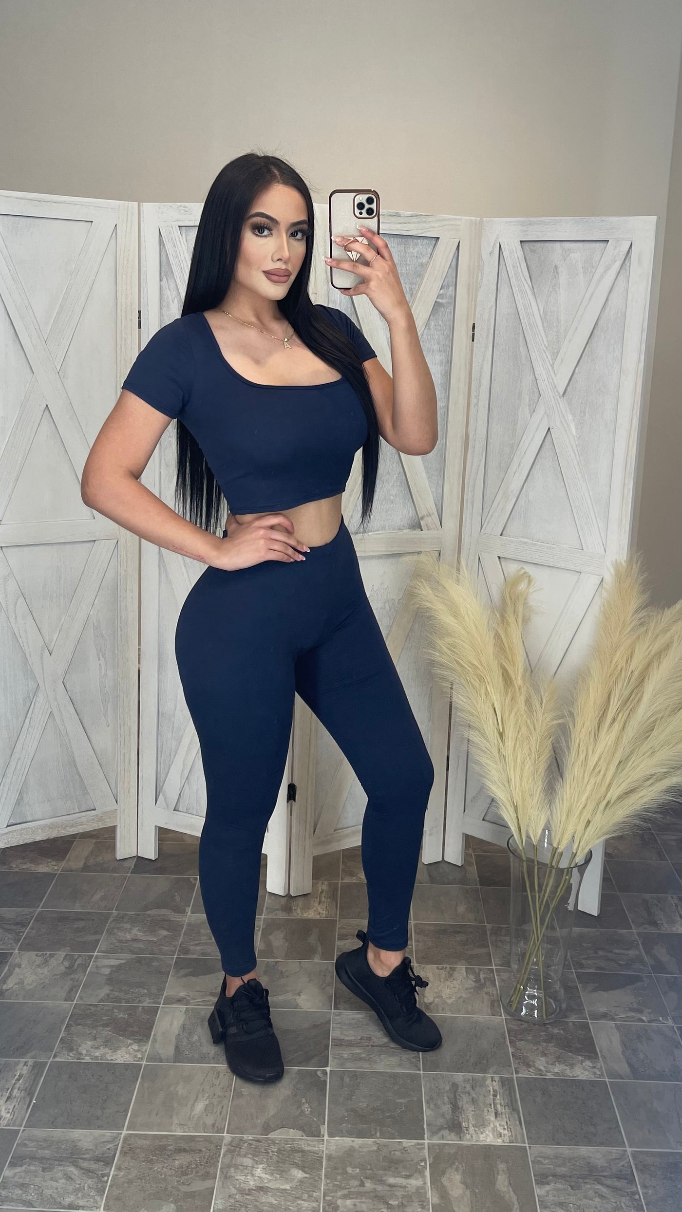 Go To Leggings (Navy)