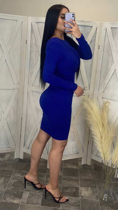 Corine Dress (Royal)