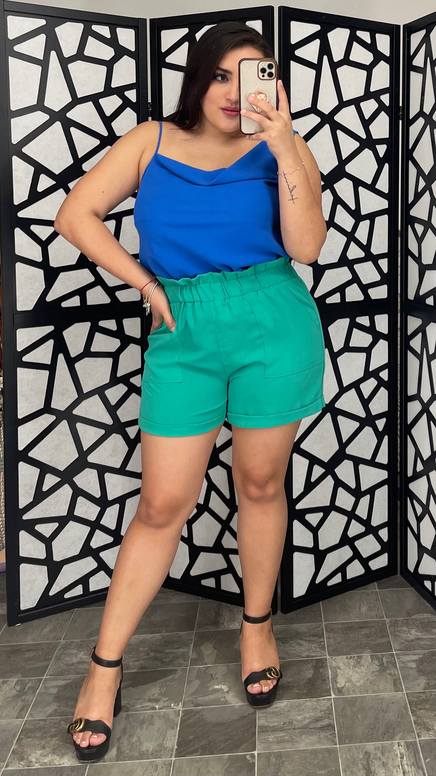 Kathleen Top (Royal Blue)