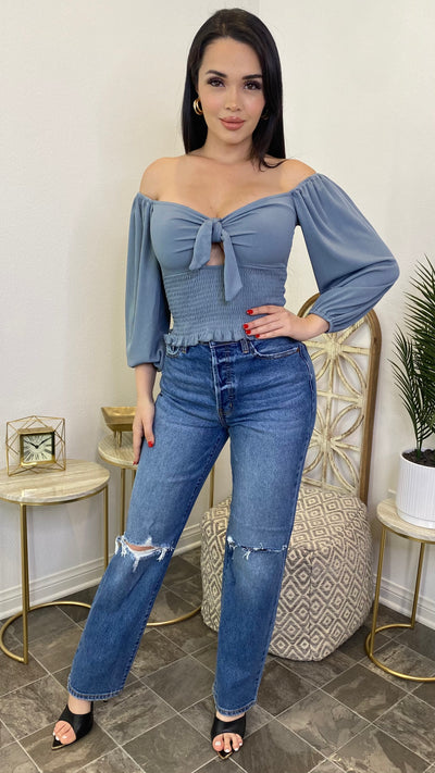 Sofiane Top (Blue)
