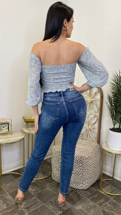 Diane Top (Blue)