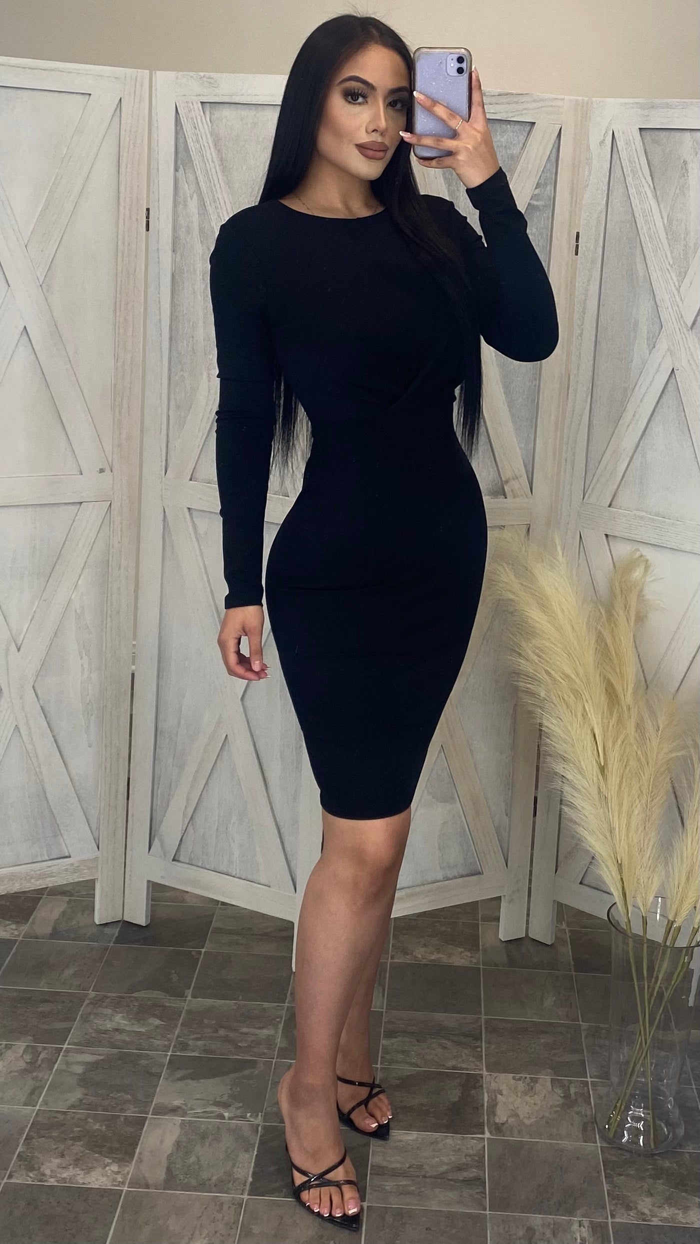 Corine Dress (Black)