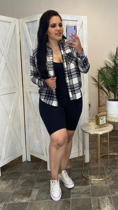 Essential Ribbed Romper
