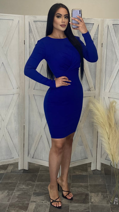 Corine Dress (Royal)