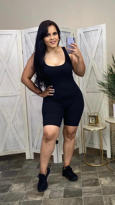 Essential Ribbed Romper