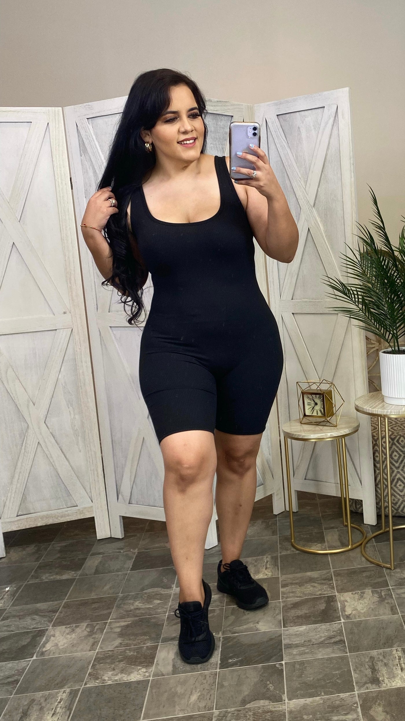 Essential Ribbed Romper