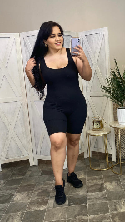 Essential Ribbed Romper