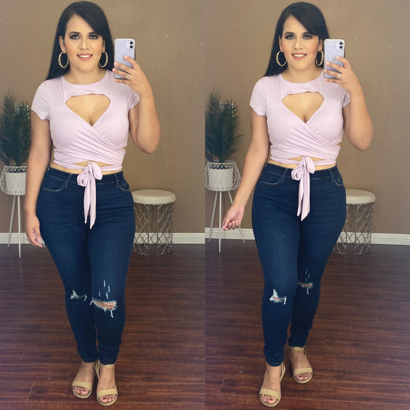 Mariela Wrap Top