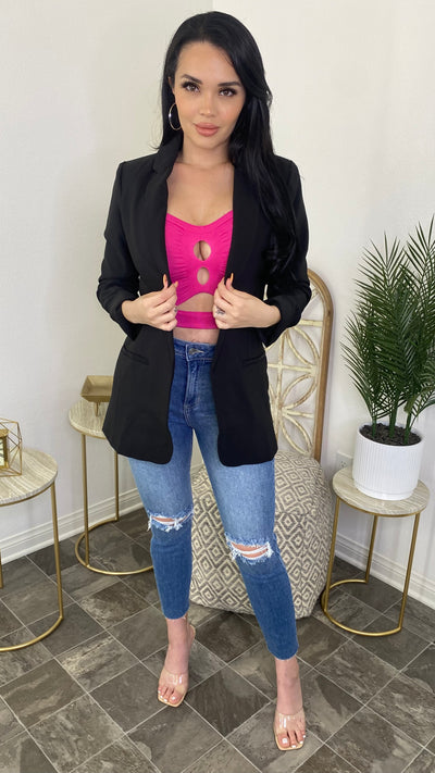 Lola Top (Fuchsia)