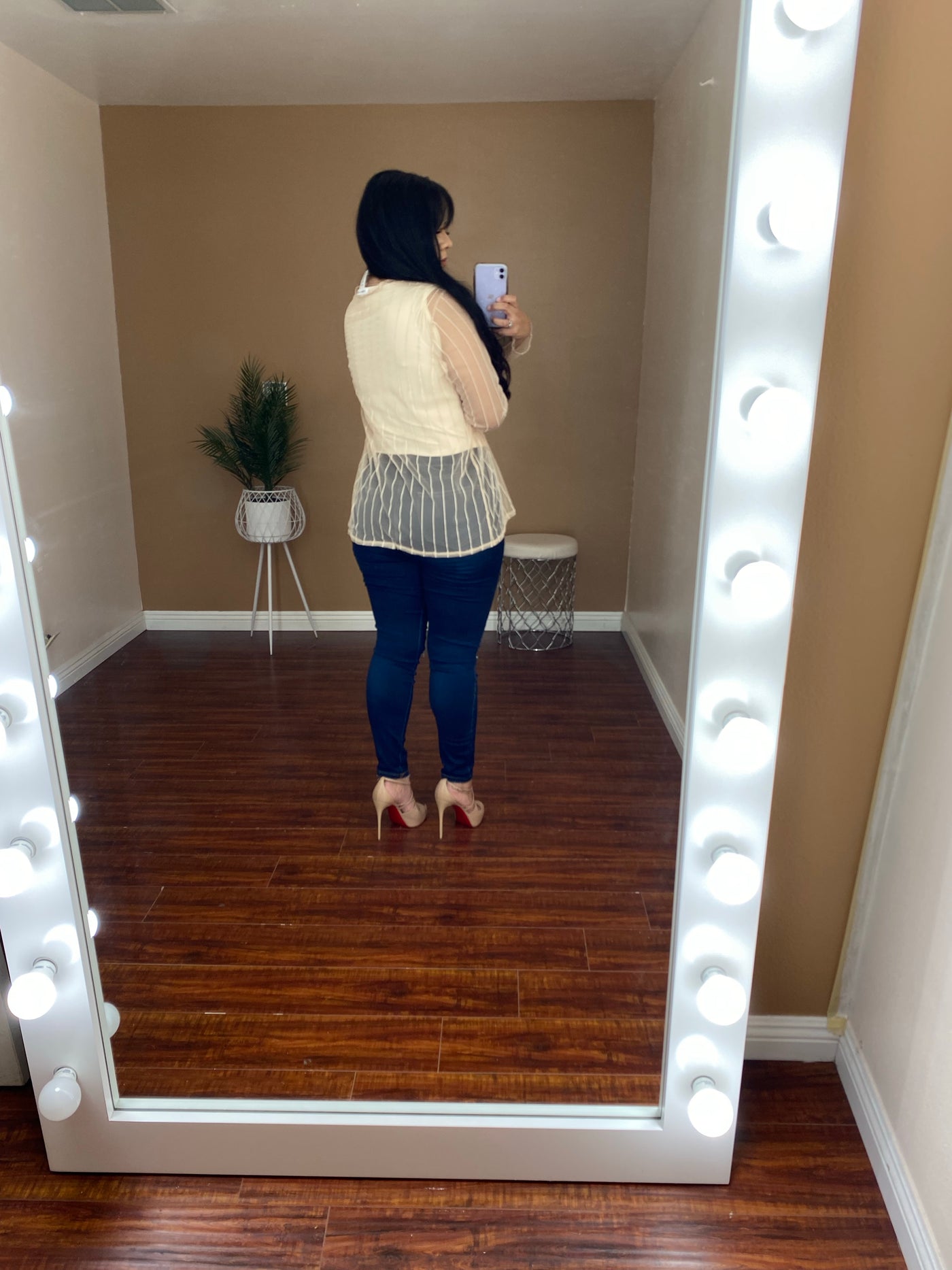 Mesh Cardigan