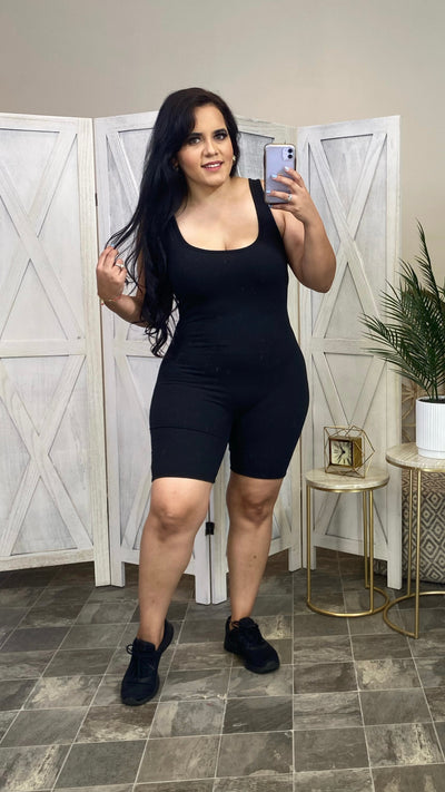 Essential Ribbed Romper