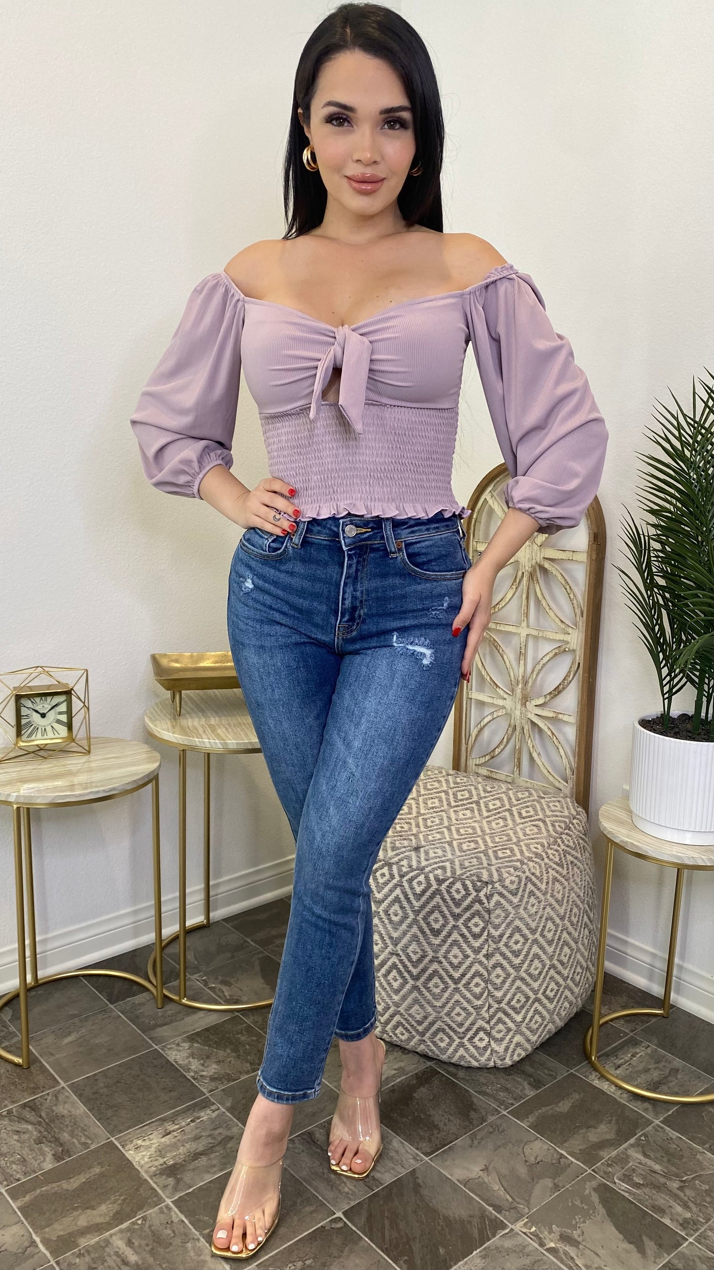 Sofiane Top (Lilac)