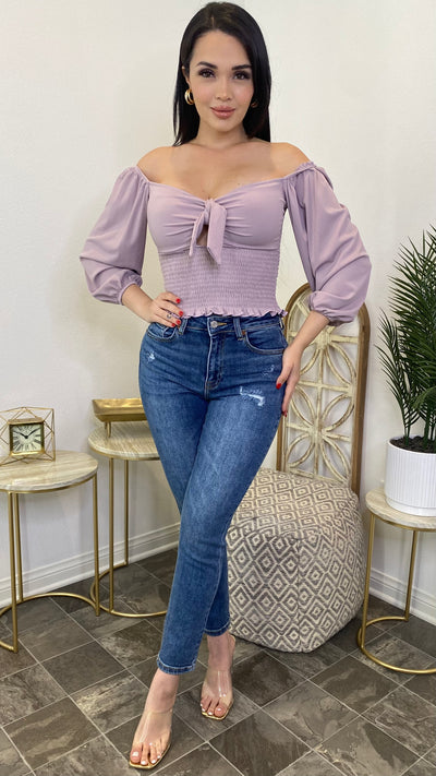 Sofiane Top (Lilac)