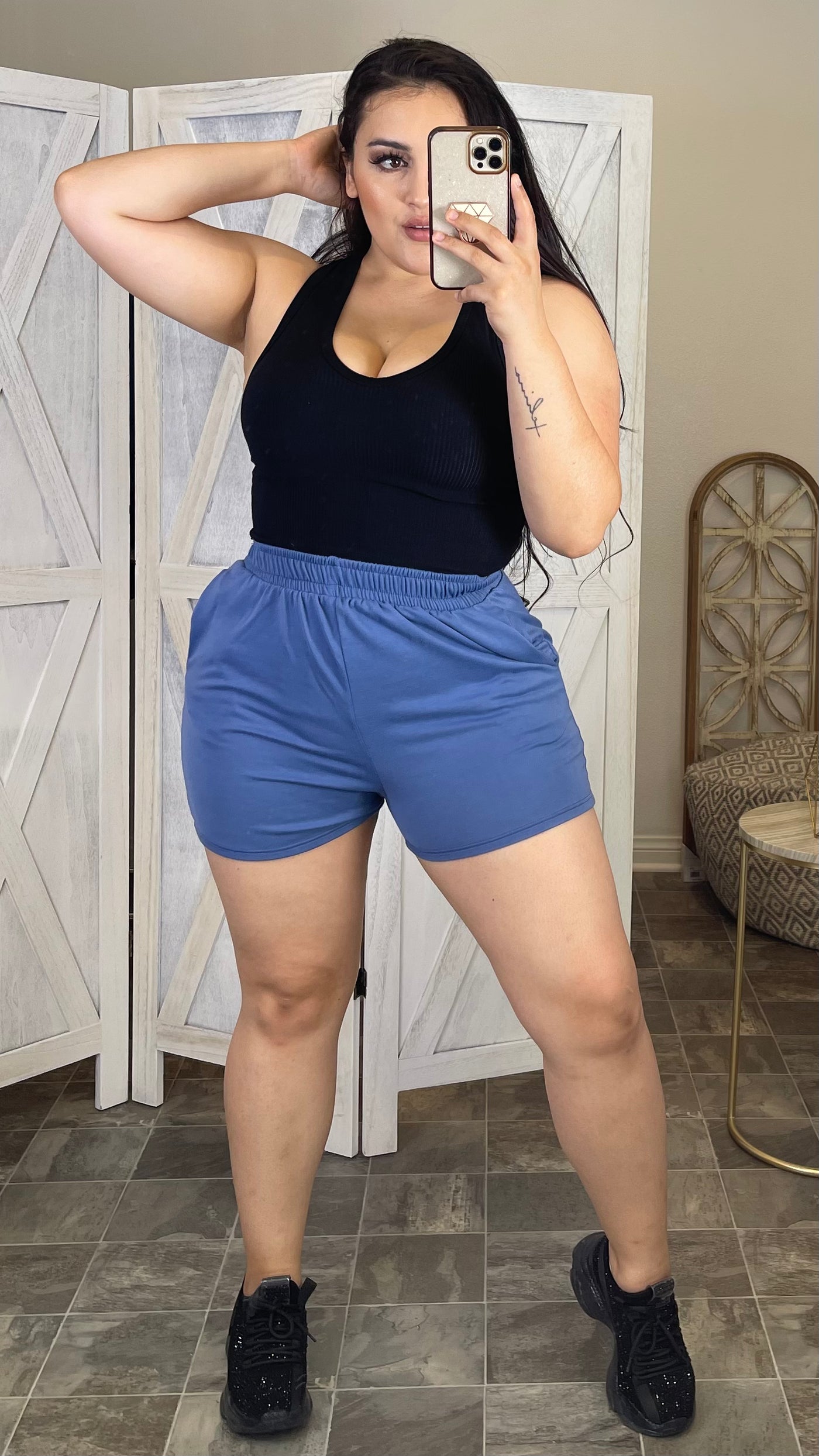 Lounge Shorts (Blue)