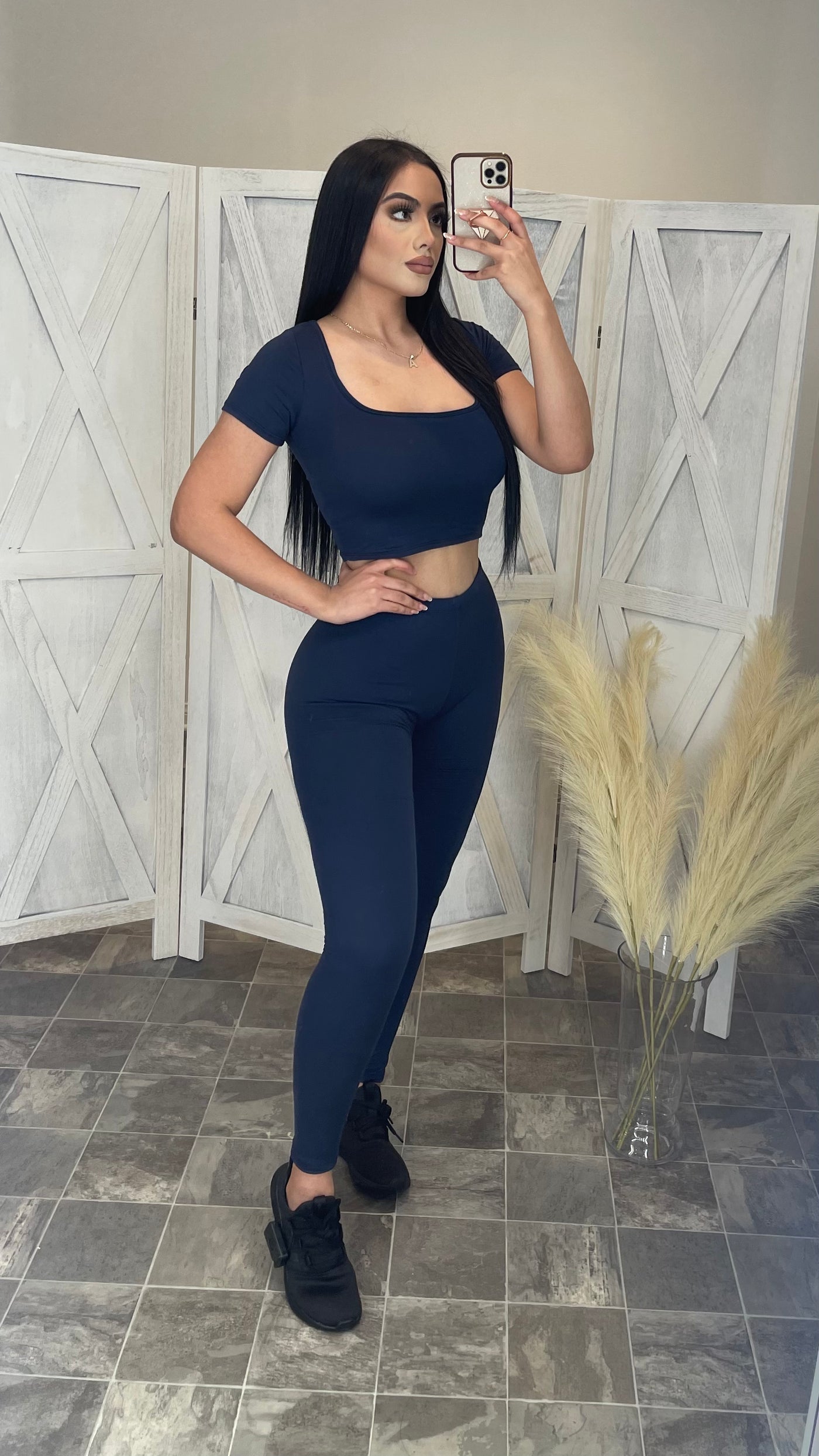 Go To Leggings (Navy)